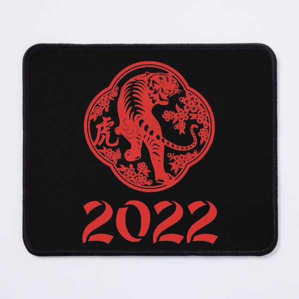 Item preview,  Chinese red tiger for new year 2022 designed and sold by Byfab.