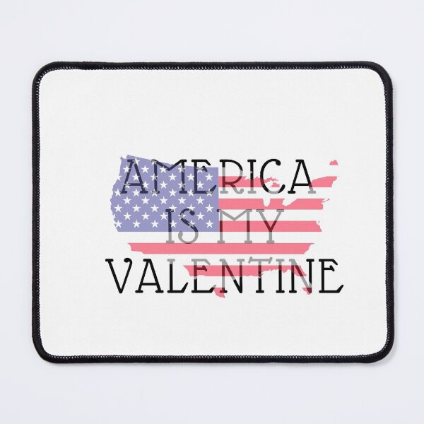 Item preview, America Is My Valentine - gift for valentine- usa lover- usa lovers designed and sold by Alexa5454.