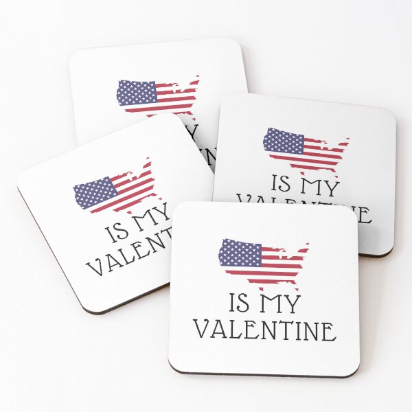 Item preview,  America Is My Valentine - gift for valentine- usa lover- usa lovers designed and sold by Alexa5454.