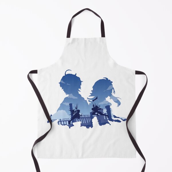 Item preview, genshin blow brother and sister designed and sold by AquaKona.