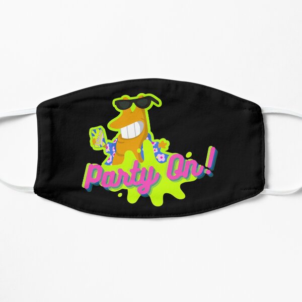 Party on Flat Mask