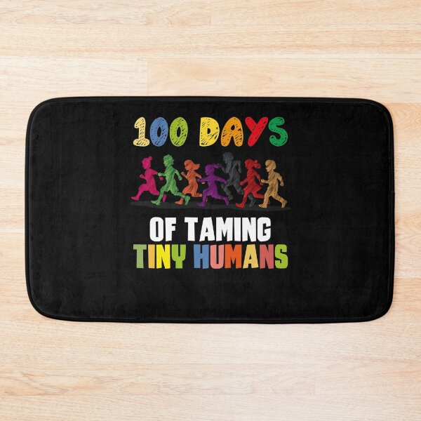 Item preview, 100 Days Of Taming Tiny Humans Teachers 100th Day of School designed and sold by Dressed For  Duty.