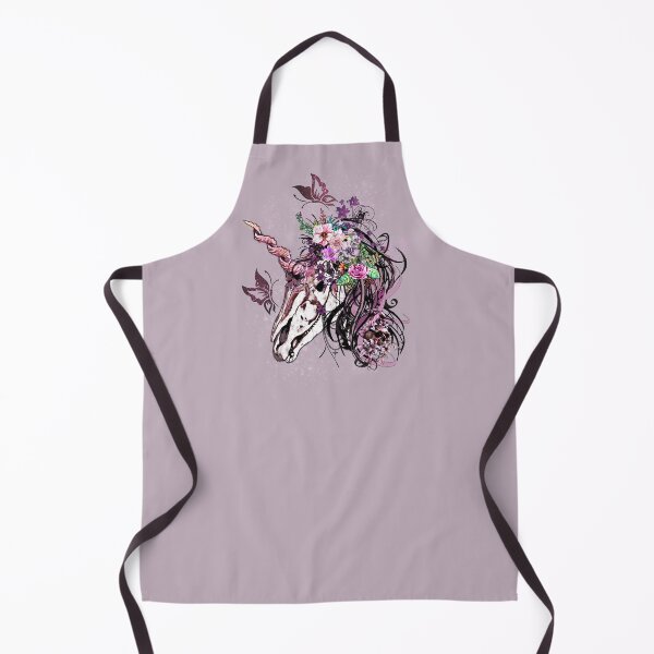 Item preview, Floral Unicorn Ghost Skeleton designed and sold by Gothic Fantasy.