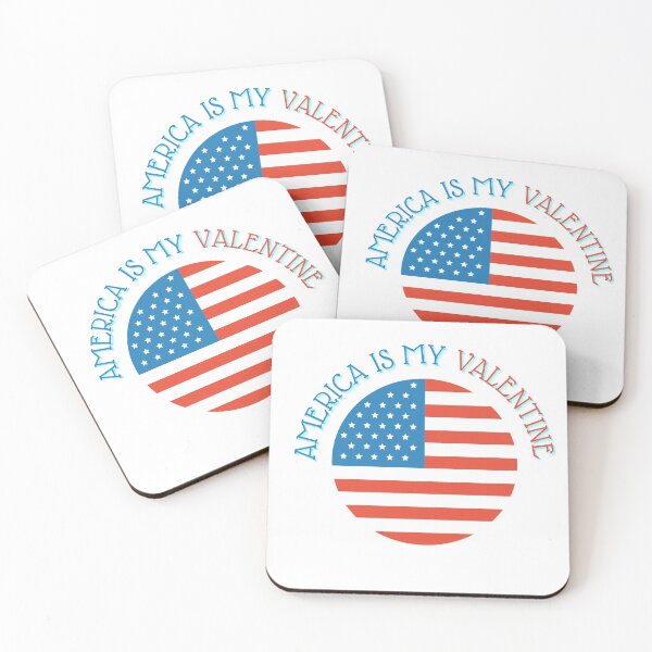Item preview,   America Is My Valentine - gift for valentine- usa lover- usa lovers designed and sold by Alexa5454.