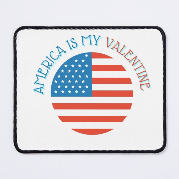 Item preview, America Is My Valentine - gift for valentine- usa lover- usa lovers designed and sold by Alexa5454.