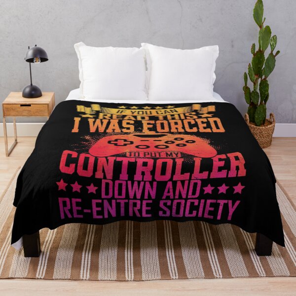 Item preview, Funny Antisocial Gamer Forced To Be Social designed and sold by YAHIA-14.