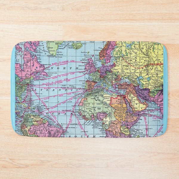 Item preview, Vintage World Map designed and sold by Slh69.