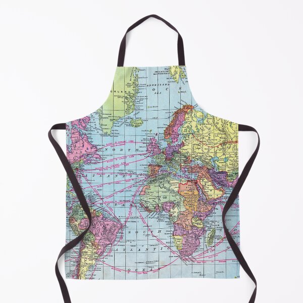 Item preview, Vintage World Map designed and sold by Slh69.