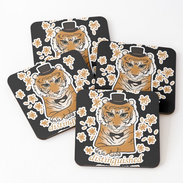 Item preview, Year of The Distinguished Gentelman Meme With Cute Tiger designed and sold by FeliciaRundgren.
