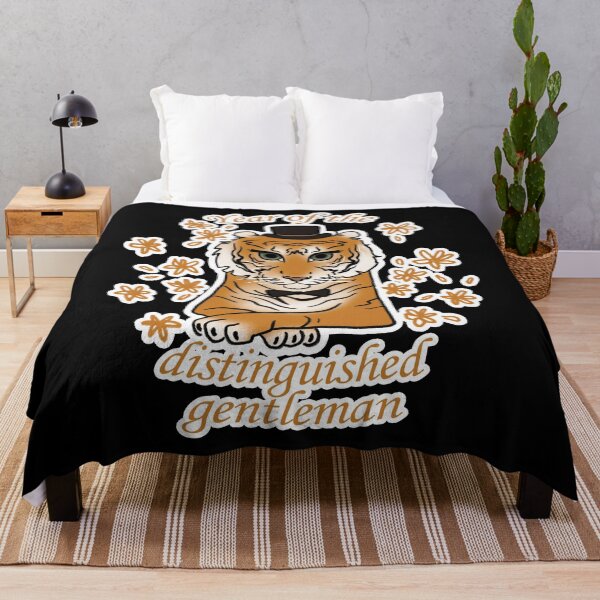 Item preview, Year of The Distinguished Gentelman Meme With Cute Tiger designed and sold by FeliciaRundgren.