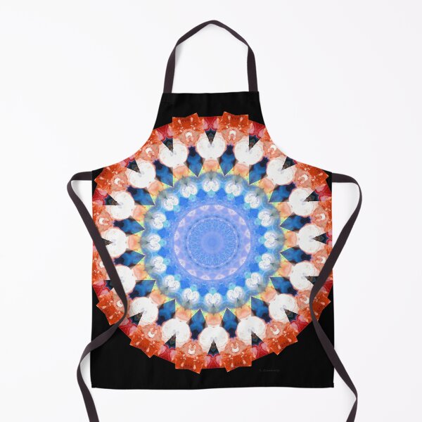 Item preview, Ruby Crown Colorful Mandala Art - Sharon Cummings designed and sold by Sharon Cummings Art.
