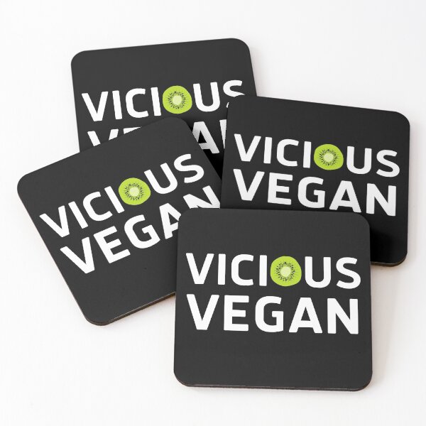 Item preview, Vicious Vegan with Kiwi designed and sold by Cardinal Designs.