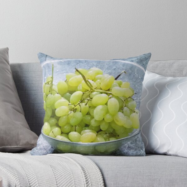 Item preview, Pegatinas de uvas en un plato designed and sold by AMALABUAWAD.
