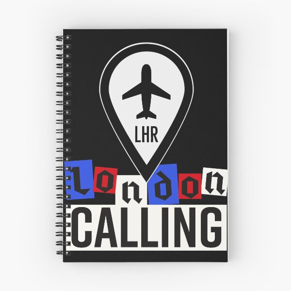 Item preview, London England, LHR, Heathrow, London Calling, United Kingdom souvenir, London gift,  Heathrow Airport, LHR Airport  designed and sold by RisingFrequency.