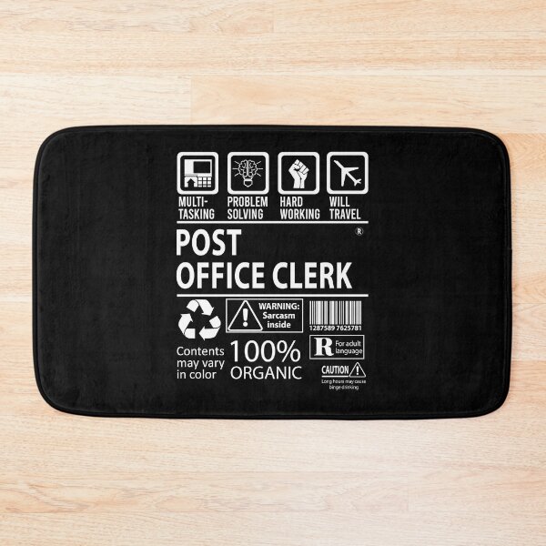 Item preview, Post Office Clerk T Shirt - MultiTasking Certified Job Gift Item Tee designed and sold by sabinacsnm.