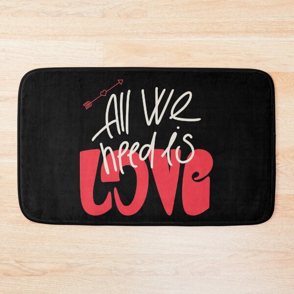 Item preview, All We Need Is Love = Valentines Day  designed and sold by RicaGraphic.