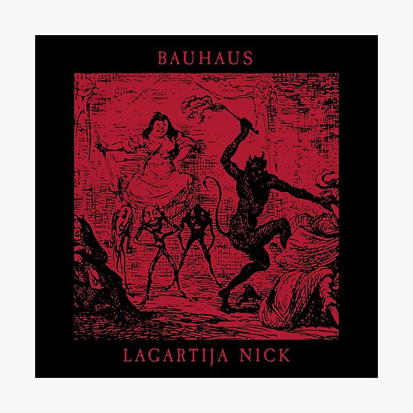 Item preview, Bauhaus - Lagartija Nick - Goth - Gothic - Bela Lugosi's Dead designed and sold by createdezign.