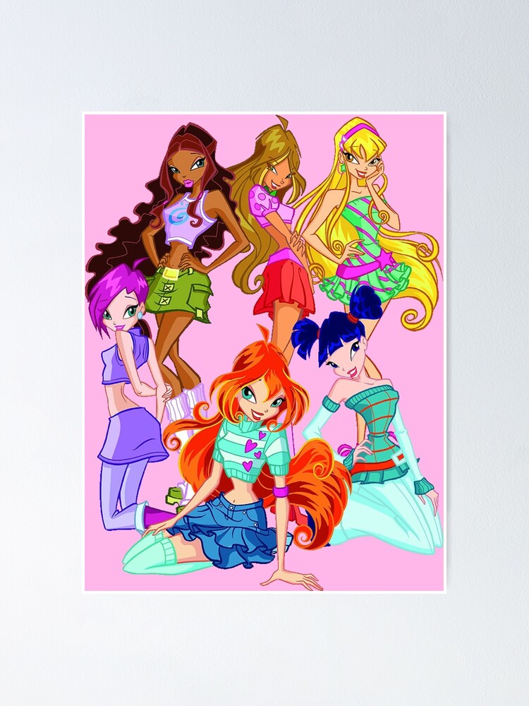 Póster «Personajes principales de Winx Club» de Redbubblofficia | Redbubble