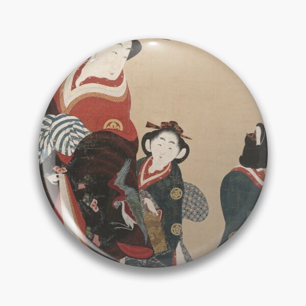 Item preview, Courtesan and Attendants designed and sold by japanese-ukiyoe.