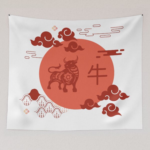 Item preview, Ox Chinese Zodiac sign designed and sold by enzoblszk.