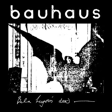 Artwork thumbnail, Bauhaus - Bat Wings - Bela Lugosi's Dead by createdezign