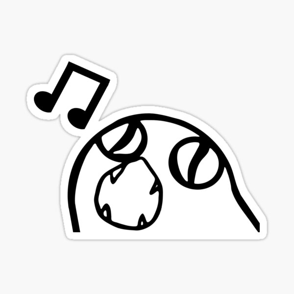 Singing the Song of His People Sticker