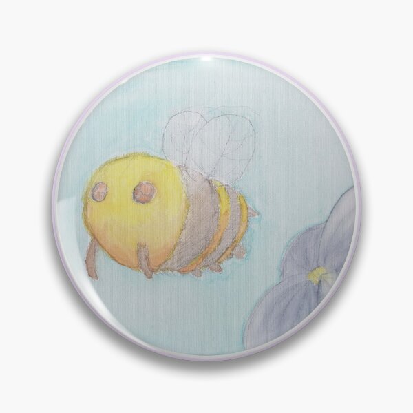 Aperçu de l'œuvre Vol De Fleur - Abeille Aquarelle créée et vendue par MangoFaceDesign.