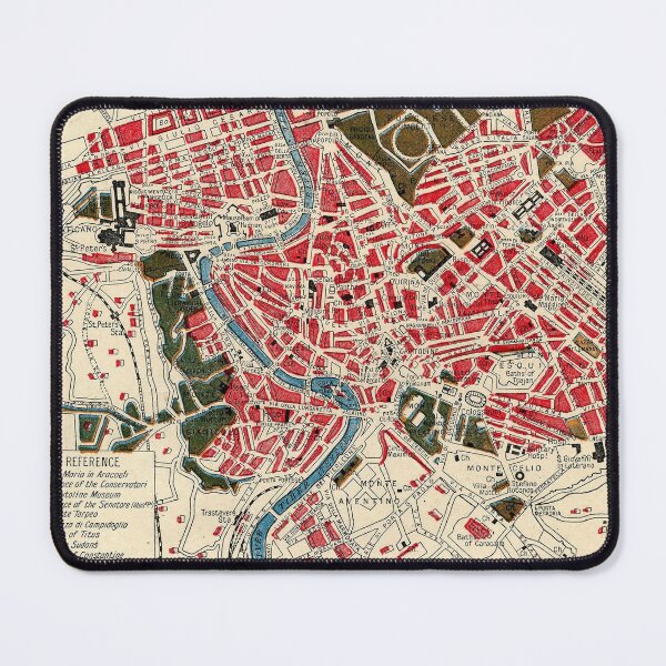 Item preview, Vintage Map of Rome designed and sold by Slh69.