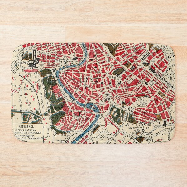Item preview, Vintage Map of Rome designed and sold by Slh69.