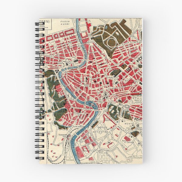 Item preview, Vintage Map of Rome designed and sold by Slh69.