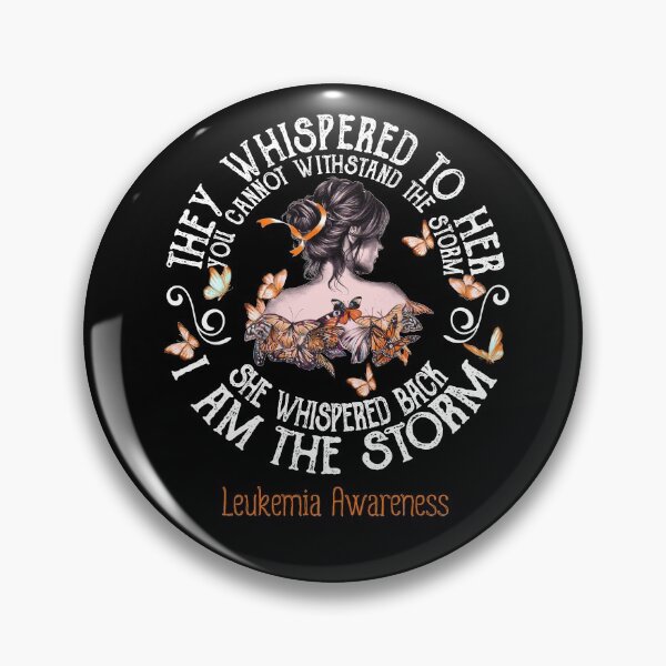 Item preview, Women Leukemia Warrior I Am The Storm designed and sold by Grooffos.