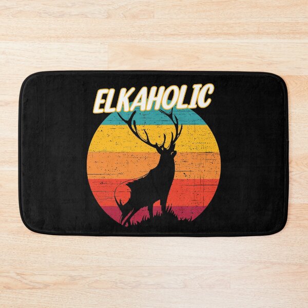 Item preview, Funny Elk Hunting = Elkaholic designed and sold by RicaGraphic.