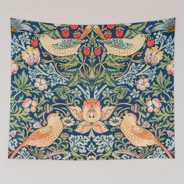 Item preview, The strawberry thieves pattern by William Morris 1883. designed and sold by superbling.
