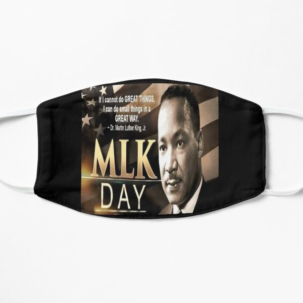 Martin Luther King iii Flat Mask