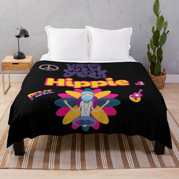 Item preview, Happy New Year Hippy Retro / Happy New Month Hippy designed and sold by haRexia.