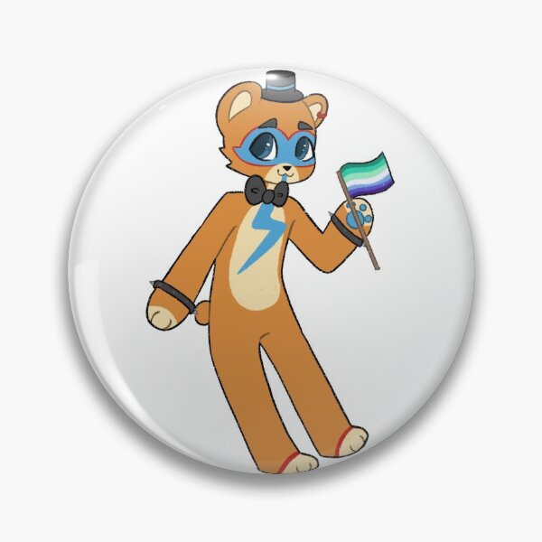 Item preview, gay pride glamrock freddy designed and sold by sadmothz.