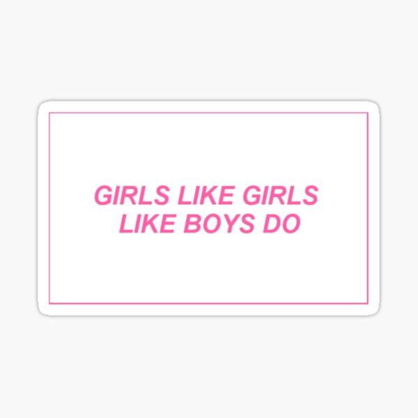 Item preview, Girls Like Girls designed and sold by KawaiiCaps.