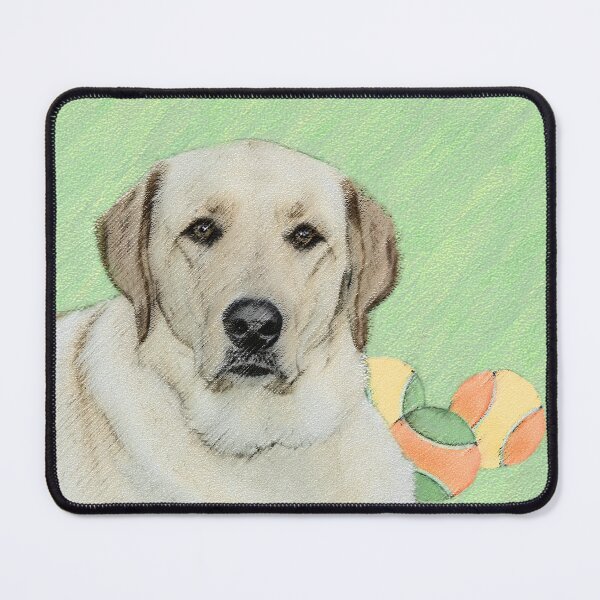 Item preview, Labrador Retriever Yellow with Tennis Balls designed and sold by alpendesigns.