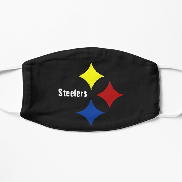 browno 84 3 flags red and blue and yellow Flat Mask