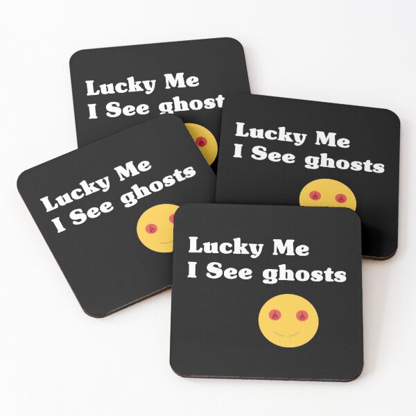 Item preview, Lucky Me I See Ghosts :) designed and sold by ART-SOUF.
