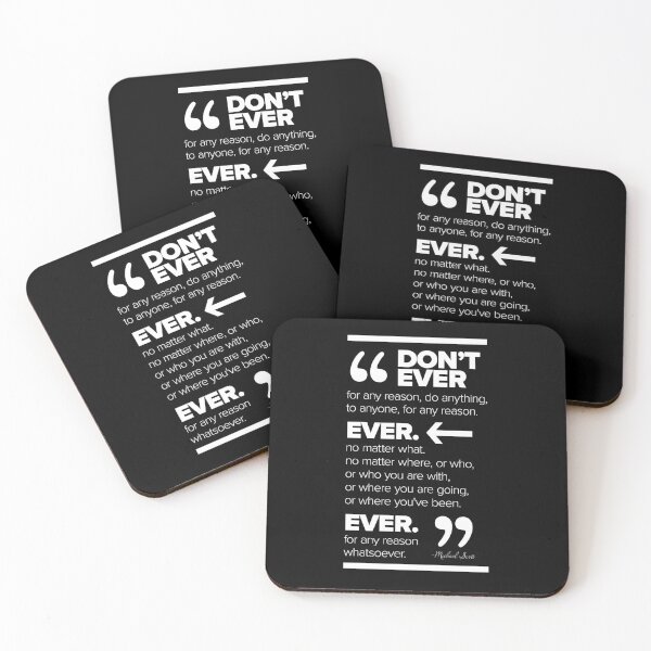 Item preview, Dont Ever For Any Reason - Funny designed and sold by OddPop.