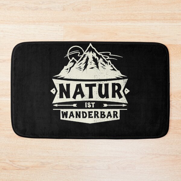 Item preview, Nature Can Be Hiked, Funny Sayings Mountains Hike designed and sold by Kuma518.