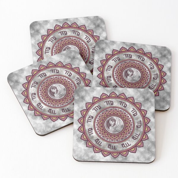 Item preview, Virgo marble Mandala  designed and sold by Snackpackarts.