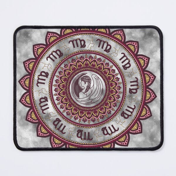 Item preview, Virgo marble Mandala designed and sold by Snackpackarts.