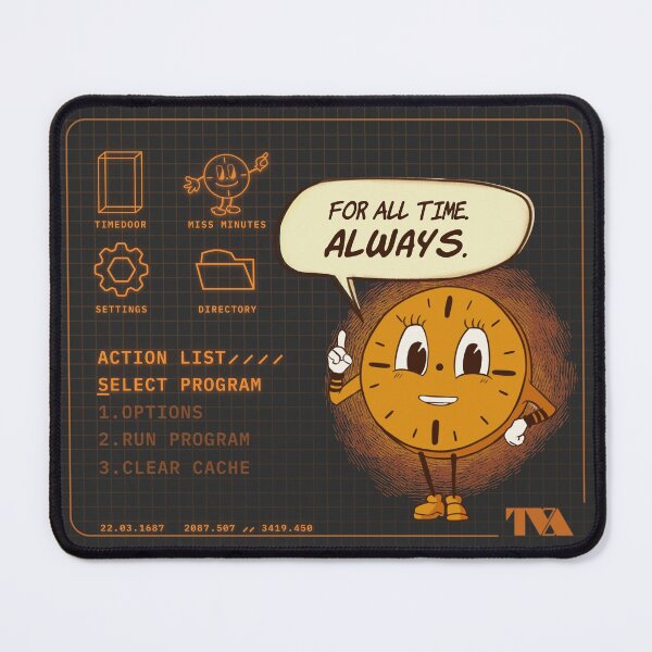 Item preview, Miss Minutes For All Time Always designed and sold by GuaraDesign.
