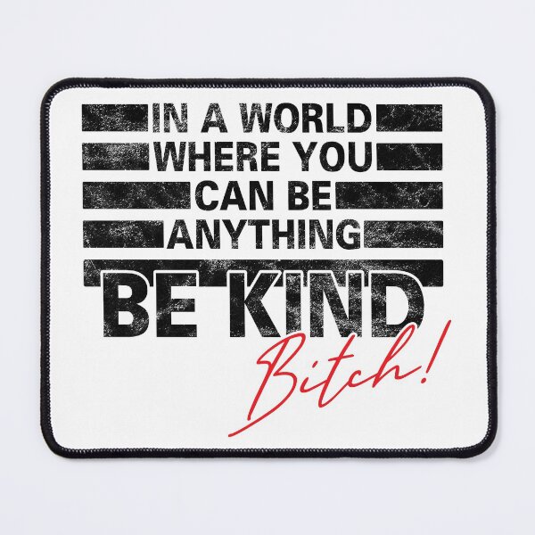 Item preview, Be Kind Shirt Design (Black) designed and sold by Uncouth.