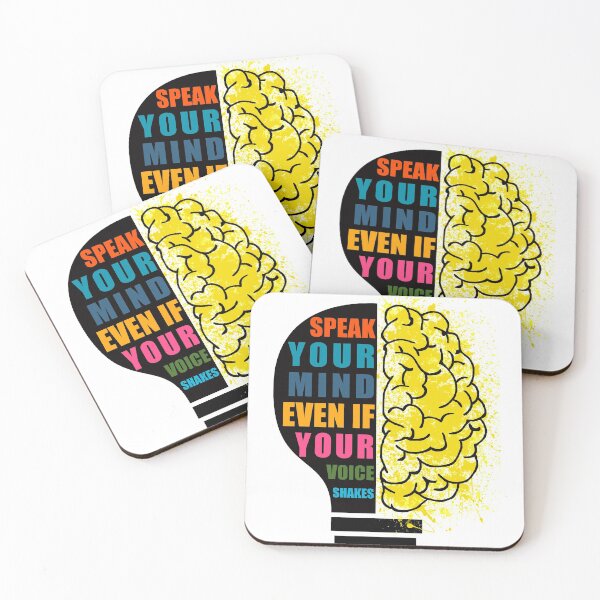 Item preview, R.B.G Speak Your Mind Even If Your Voice Shakes designed and sold by texturelux.