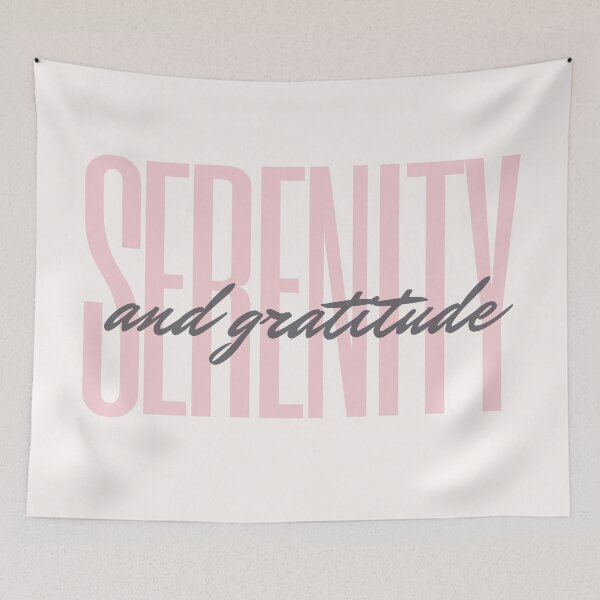 Item preview, Serenity and Gratitude - AA gift designed and sold by superbling.