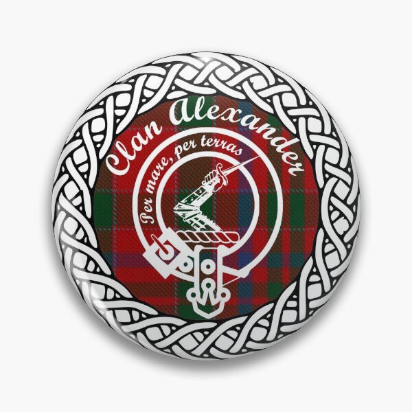 Item preview, Alexander Scottish Clan surname last name crest motto tartan designed and sold by BagTown Clans.