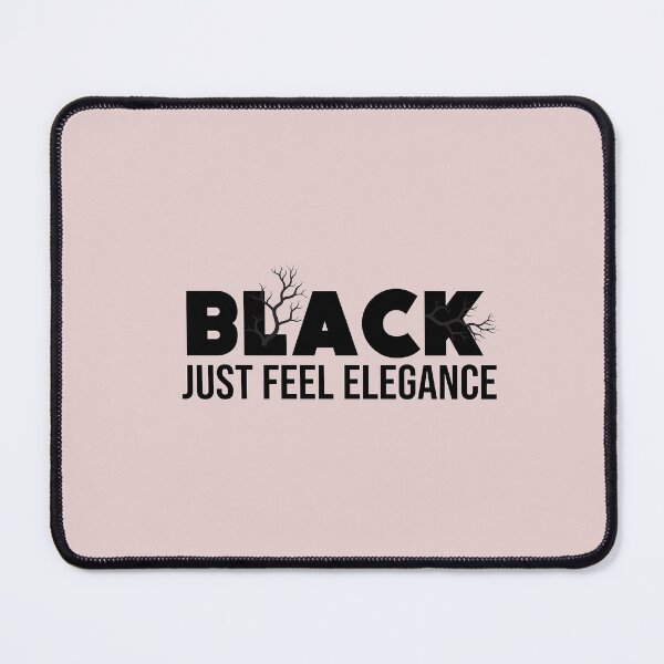 Item preview, Black elegance quote - Elegant black design designed and sold by PastaPrint.